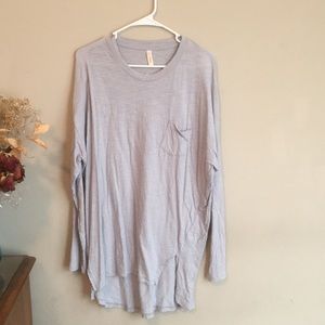 Casual blue tunic